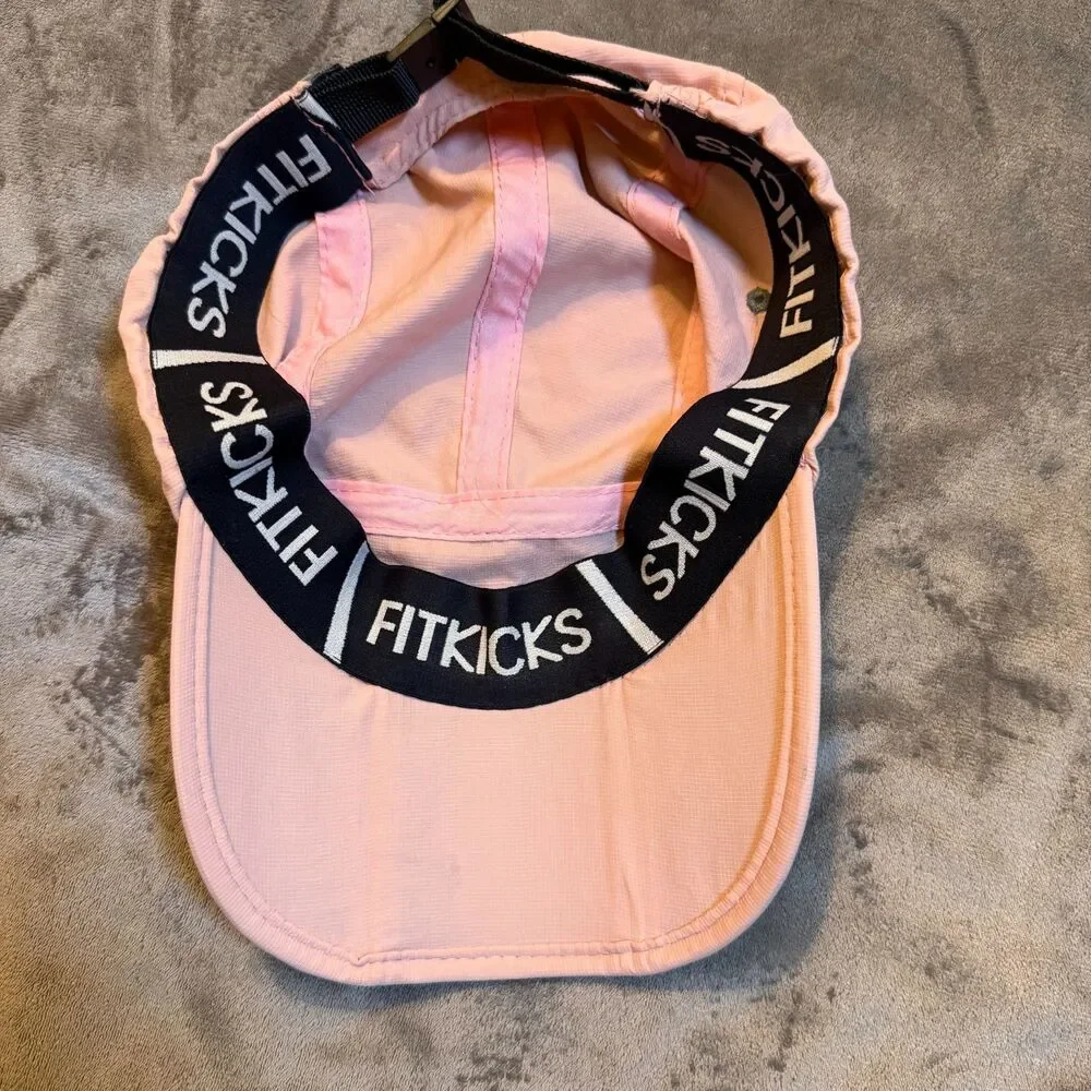 Fitkicks pink foldable hat - One Size